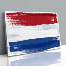Load image into Gallery viewer, Netherlands Flag Brush Paint