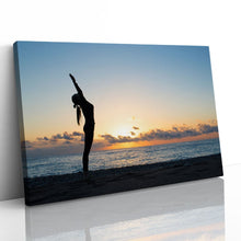 Load image into Gallery viewer, Yoga Silhouette at Dawn