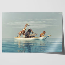 Load image into Gallery viewer, Wild Animals in a Boat