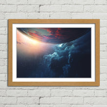 Load image into Gallery viewer, Planet Earth from Space at Sunrise