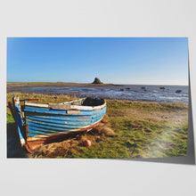 Load image into Gallery viewer, Lindisfarne Castle and Boat