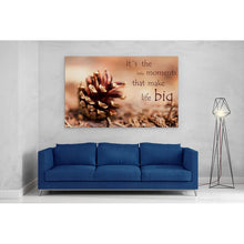 Load image into Gallery viewer, Fir Cone Positive Motivational Quote