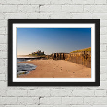 Load image into Gallery viewer, Bamburgh Castle Northumberland Beach