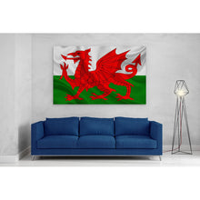 Load image into Gallery viewer, Wales Red Dragon National Flag