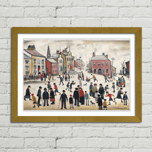 Load image into Gallery viewer, People Standing About LS Lowry