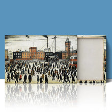 Load image into Gallery viewer, LS Lowry Going To Work Painting 1943