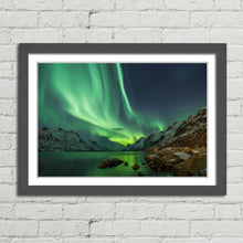 Load image into Gallery viewer, Aurora Borealis Fjords Tromso