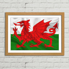 Load image into Gallery viewer, Wales Red Dragon National Flag