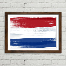 Load image into Gallery viewer, Netherlands Flag Brush Paint