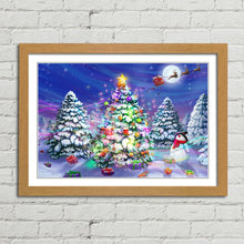 Load image into Gallery viewer, Christmas Tree Legend Santa Reindeer Snowman