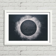Load image into Gallery viewer, Flour on Wood Eclipse Abstract