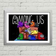 Load image into Gallery viewer, Among Us Game Characters on a Sofa
