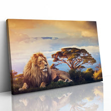 Load image into Gallery viewer, Lion near Mount Kilimanjaro