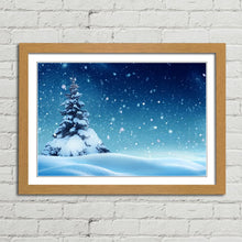 Load image into Gallery viewer, Christmas Fir Tree Snow Winter