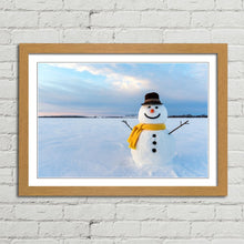 Load image into Gallery viewer, Smiling Snowman Winter Christmas
