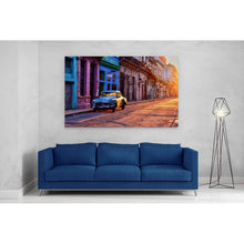 Load image into Gallery viewer, Vintage Blue Car Havana Cuba