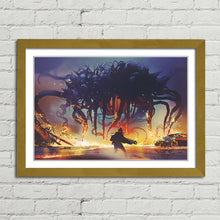 Load image into Gallery viewer, Human vs. Alien Monster Sci-Fi