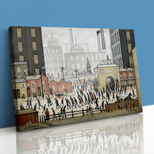 Load image into Gallery viewer, LS Lowry Coming From The Mill Painting