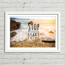 Load image into Gallery viewer, Do It Quote Start Doing Motivational