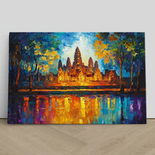 Load image into Gallery viewer, Angkor Wat Leonid Afremov Inspired