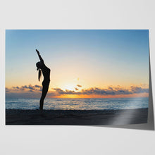 Load image into Gallery viewer, Yoga Silhouette at Dawn