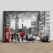 Load image into Gallery viewer, Red Telephone Box and London Cab