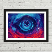 Load image into Gallery viewer, Wormhole and Nebulae in Space