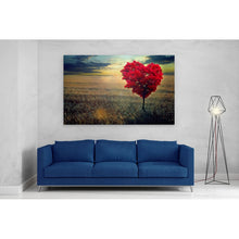 Load image into Gallery viewer, Red Heart Tree Abstract