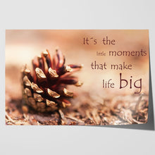 Load image into Gallery viewer, Fir Cone Positive Motivational Quote