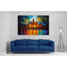 Load image into Gallery viewer, Angkor Wat Leonid Afremov Inspired