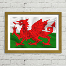 Load image into Gallery viewer, Wales Red Dragon National Flag
