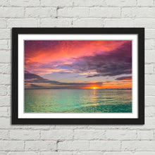 Load image into Gallery viewer, Sunset on Ala Moana Beach Hawaii