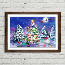 Load image into Gallery viewer, Christmas Tree Legend Santa Reindeer Snowman
