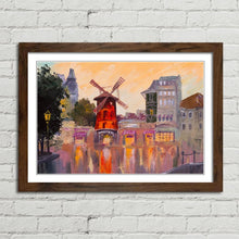 Load image into Gallery viewer, Moulin Rouge Paris Oil Painting