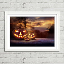 Load image into Gallery viewer, Spooky Pumpkin Sunset Halloween