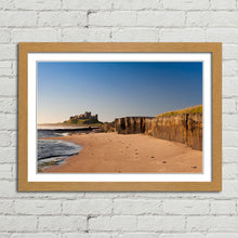 Load image into Gallery viewer, Bamburgh Castle Northumberland Beach