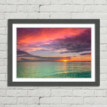 Load image into Gallery viewer, Sunset on Ala Moana Beach Hawaii