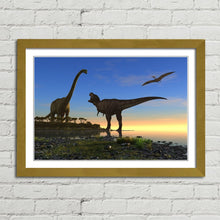 Load image into Gallery viewer, Dinosaur Brachiosaurus T Rex Pterodactyl
