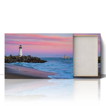 Load image into Gallery viewer, Walton Lighthouse at Sunset