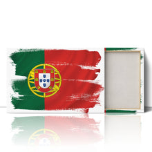 Load image into Gallery viewer, Portugal Flag Brush Paint