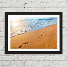 Load image into Gallery viewer, Footprints in the Sand Beach