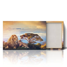 Load image into Gallery viewer, Lion near Mount Kilimanjaro