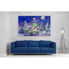 Load image into Gallery viewer, Christmas Tree Legend Santa Reindeer Snowman