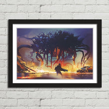 Load image into Gallery viewer, Human vs. Alien Monster Sci-Fi