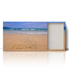 Load image into Gallery viewer, Vietnam Sign in Sand Beach