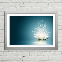 Load image into Gallery viewer, Lotus Flower on Water Sparkle