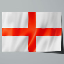 Load image into Gallery viewer, England St George Football Flag