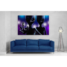 Load image into Gallery viewer, Two Aliens Reaching Out