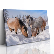Load image into Gallery viewer, Horses in the Snow