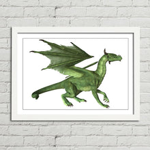 Load image into Gallery viewer, Green Dragon Fantasy Wings